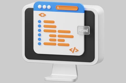 Preview: Computer monitor with webpage open