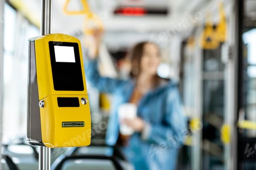 Preview: Ticket machine in the tram