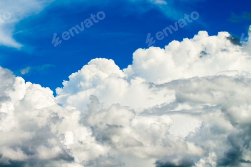 Preview: colorful dramatic sky with cloud at sunset.