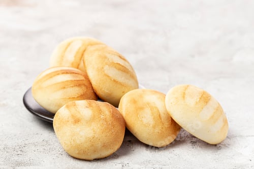 Visualização: Deliciosas e nutritivas almojabanas ou pandebono, um alimento à base de farinha de mandioca e queijo