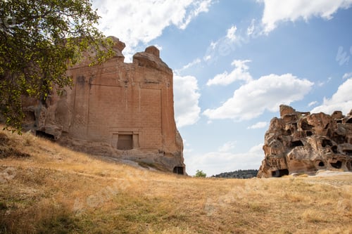 Preview: Photograph of a wonderful historical monument known as Yazilıkaya