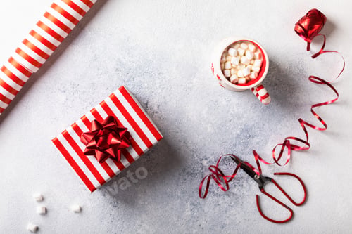 Preview: Festive Holiday Gift and Hot Chocolate Scene