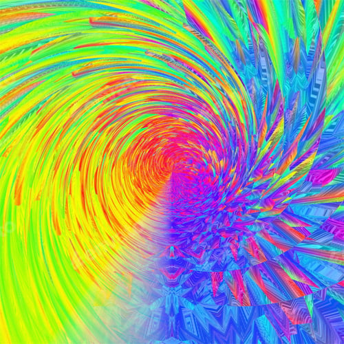 Preview: Colorful abstract digital background