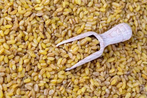 Preview: Healthy Organic Whole Grain Bulgur Background - Turkish name; iri taneli bulgur