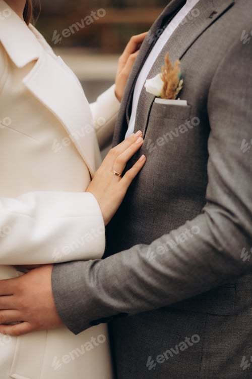 Preview: The lovely couple in love hold of hands