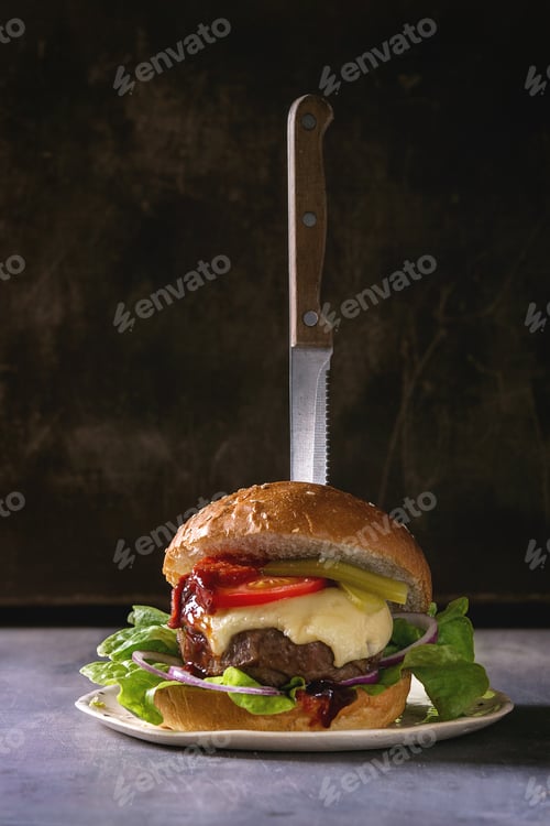 Preview: Homemade big burger