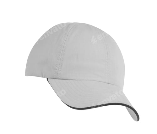 Preview: White Baseball Hat Isolated