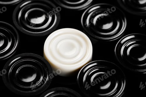 Preview: One Of The Crowd. Leader. Black And White. Texture Of Drafts. Abstract Image. Desktop Wallpapers.