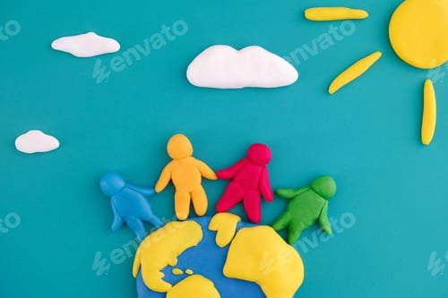 Preview: Group of people around the world