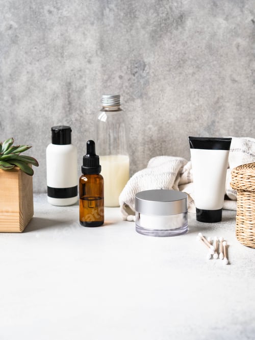 Preview: Set of female skin care products