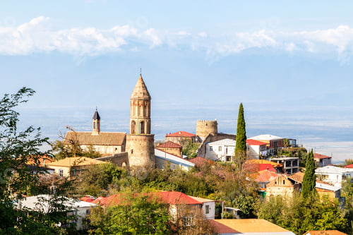 Preview: Signagi town skyline in Kakheti region in Georgia