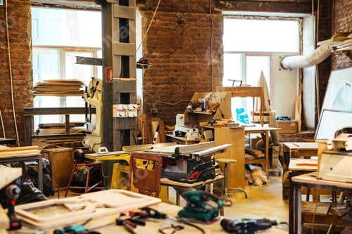 Preview: Workplace of cabinetmaker