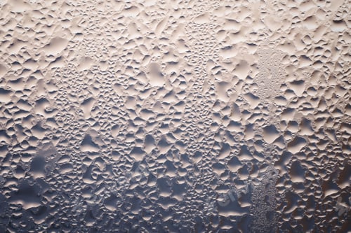 Preview: backlit drops on beige and blue background