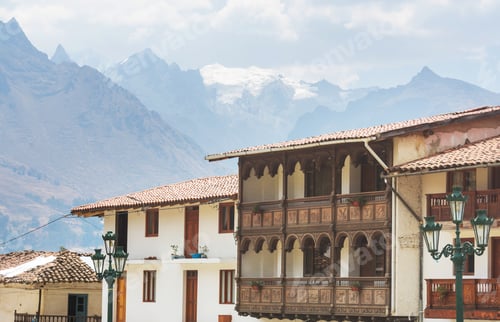 Preview: Colonial village in Peru