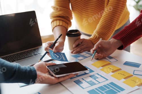 Preview: Designers, programmers, and mobile application developers work together