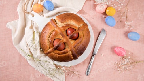 Preview: Easter folar with eggs
