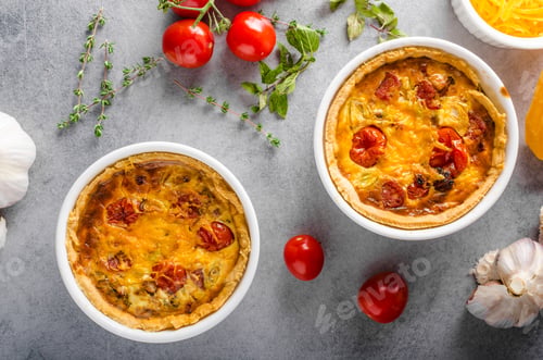Preview: Mini quiche with sausage