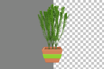 Preview: Plant Pot 3D Icon