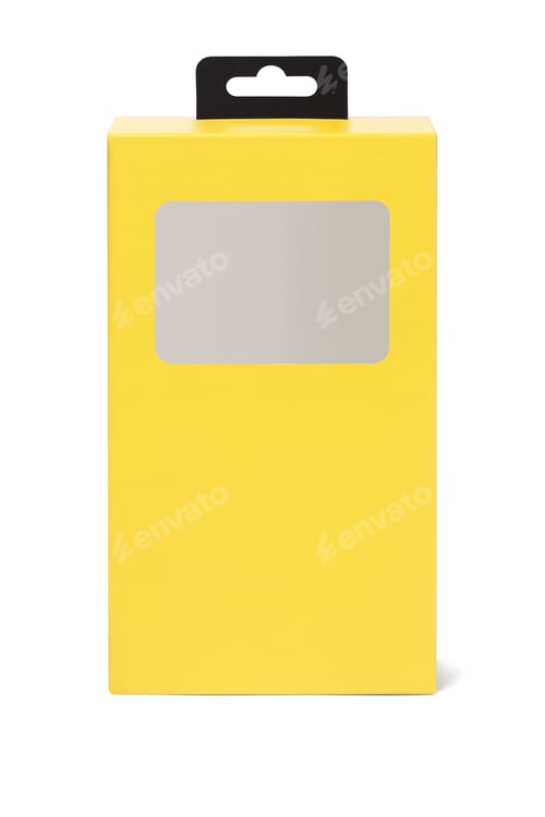 Preview: Yellow Product Packaging Box