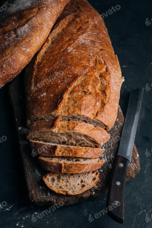 Preview: Homemade rustic bread