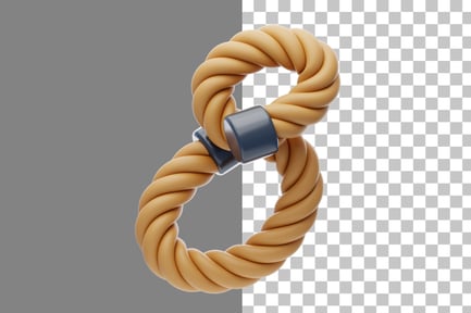 Preview: Rope 8 3D Icon