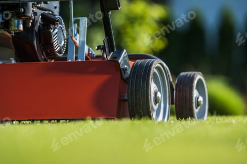 Preview: Gasoline Garden Verticulator Aerator in Action