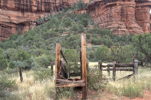 Preview: Loading shute in the Red Rock country