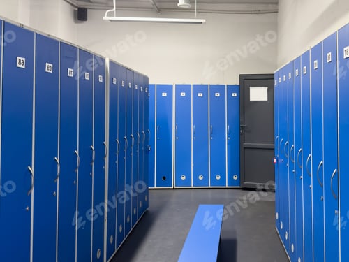 Preview: guardaesquis with individual lockers in the basement