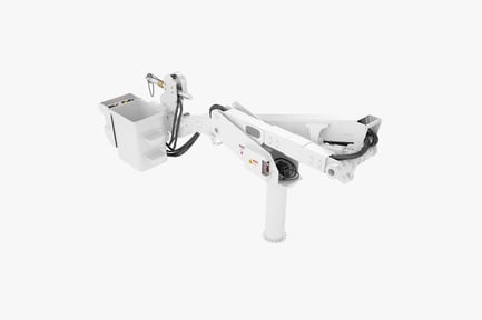 Preview: Articulating Crane with Bucket Basket for Utility Trucks