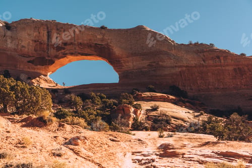 Preview: Arch landscape in the western desert