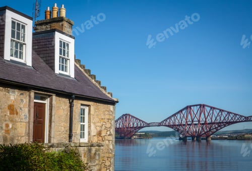 Preview: Rural Home With The Forth Bridge Behind