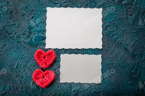 Preview: Crochet valentine hearts.