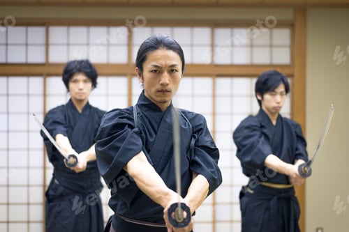 Preview: Samurai training in a traditional dojo in Tokyo
