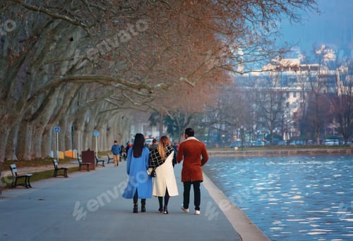 Preview: afternoon walk by the lake