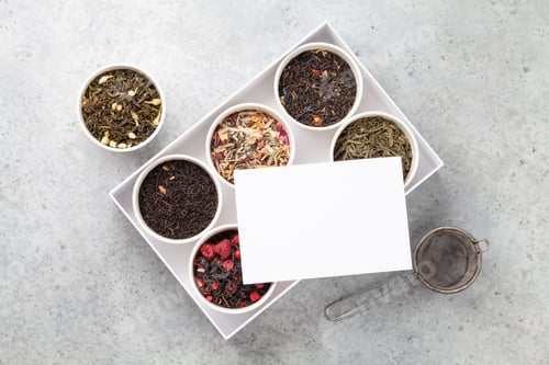 Preview: Various dried tea