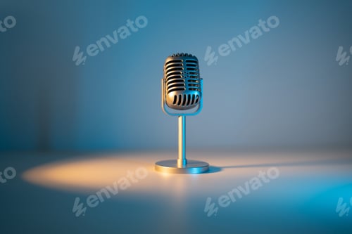 Preview: Retro microphone