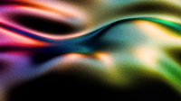 Preview: Retro abstract background, shiny flow shape with grain and gradient effect