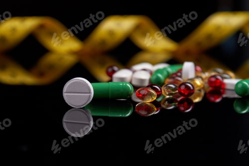 Preview: Close-up various medicine pills and tablets
