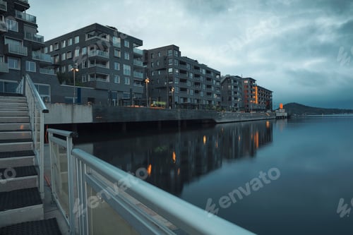 Preview: Sørenga Sjøbad Morning in Oslo, Norway