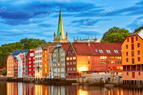 Preview: Old city Trondheim