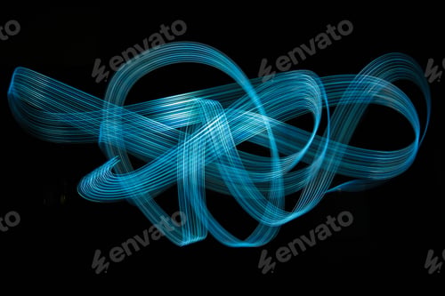 Preview: Cool beautifully made vibrant background of colorful lights created with a slow shutter speed