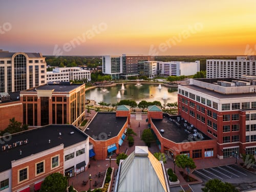 Preview: Newport News, Virginia, USA at Dawn