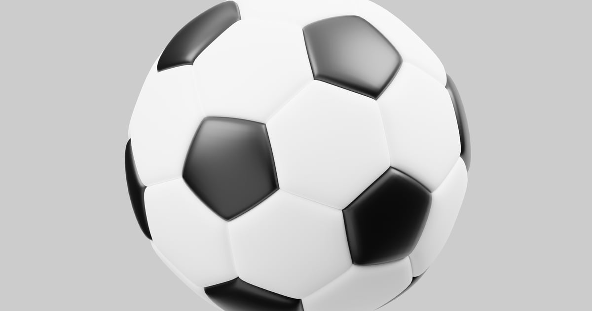 Design de ballon de football classique, Modèles Y compris : noir et ...