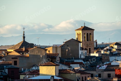 Preview: A captivating view of Toledo, Spain, with its iconic buildings