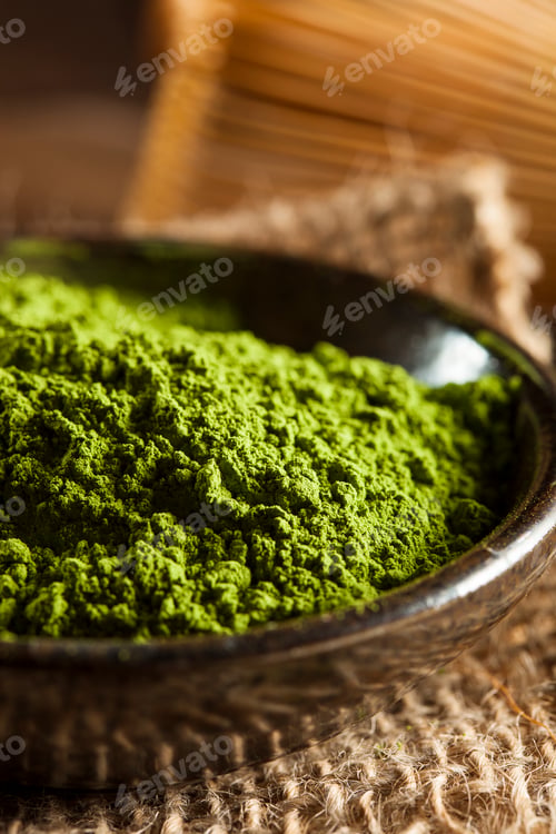 Preview: Raw Organic Green Matcha Tea