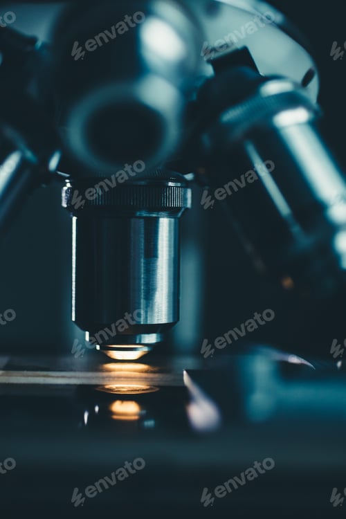 Preview: Close-up shot of microscope