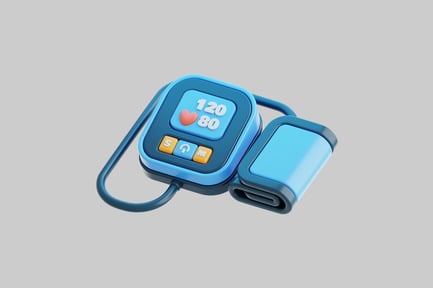 Preview: Rectangular electronic device with display and cable