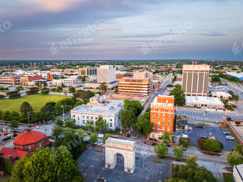 Preview: Newport News, Virginia, USA Cityscape
