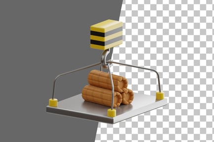 Preview: Logs 3D Icon