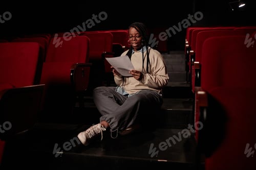 Preview: Female Artist Reading Script
